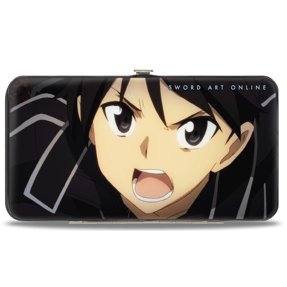 7744 Sword Art Online Wallet, Hinged, Sword Art Online Asuna and Kirito